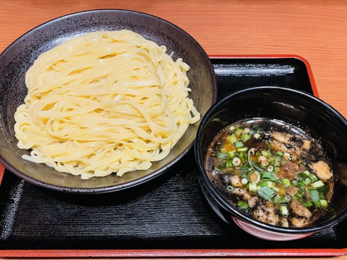 （風）黒虎つけ麺（黒マー油豚骨醤油つけ麺）