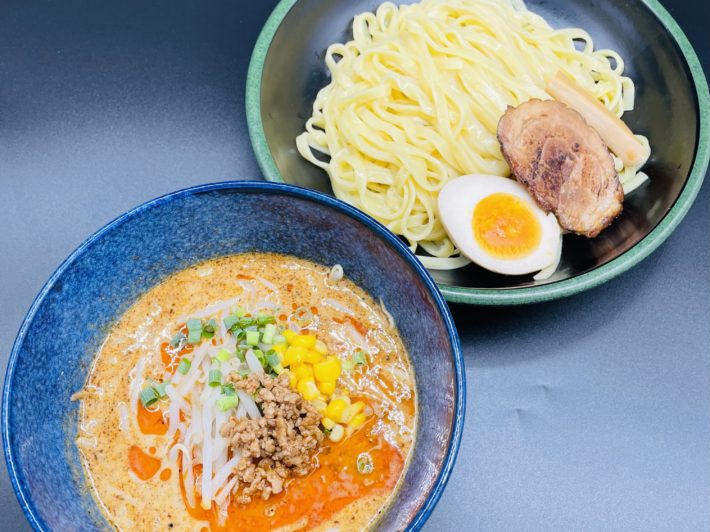 白虎(海老油味噌つけ麺)