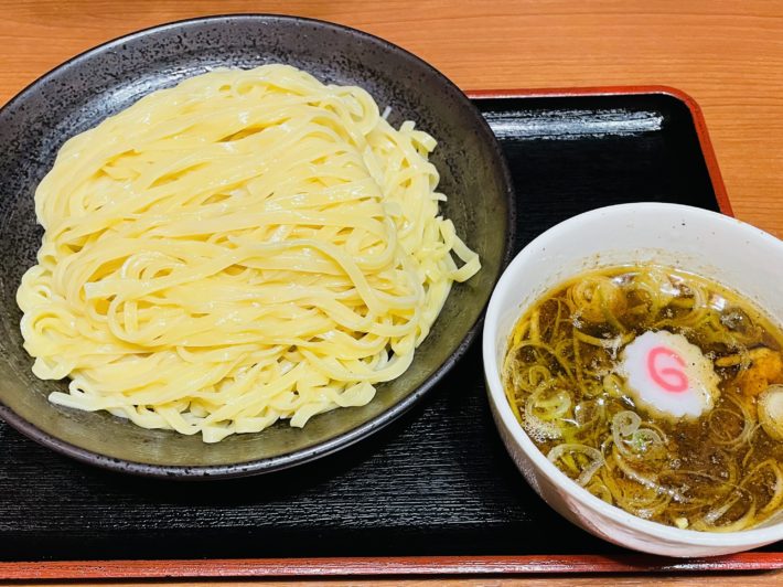 （林）鶏虎つけ麺（鶏ガラ醤油つけ麺）